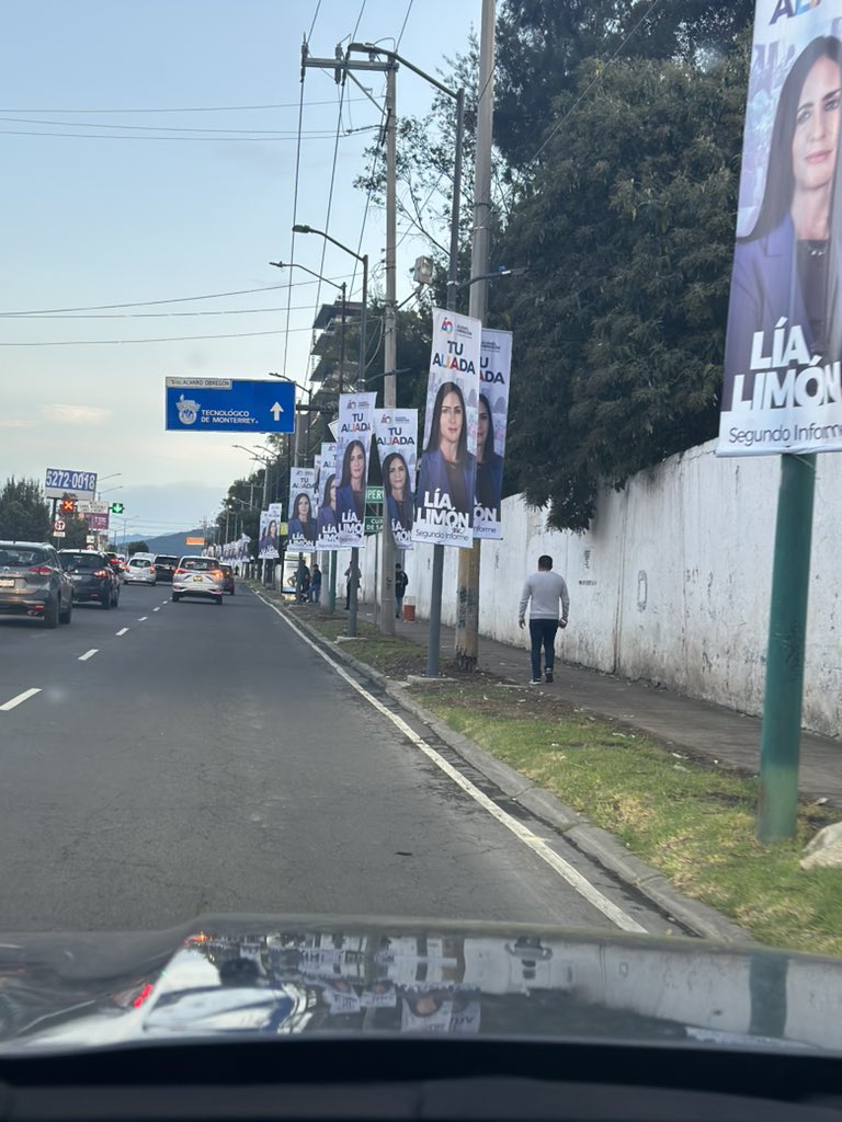 No suelo hablar de política, pero no me pude contener. Supongo el segundo informe de Lía Limón versará sobre el fin del mundo. Si no es así, me resulta complejo entender los 7 millones de carteles que han distribuido. Neta!!! No mamar!!!!