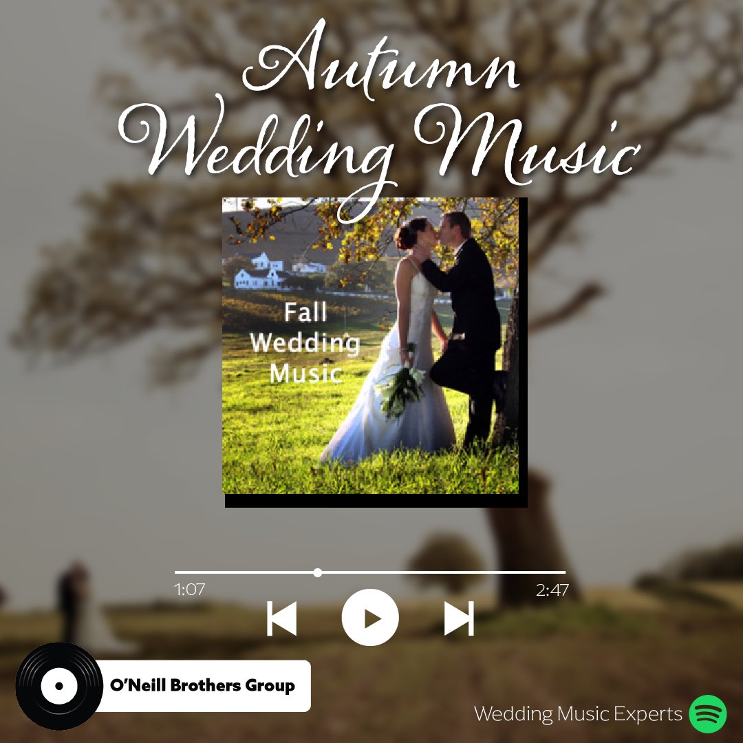 💍 Planning your wedding for this fall? Check out this beautiful instrumental music for your big day!

🎶 linktr.ee/weddingmusic 

#wedding #fall #weddingmusic