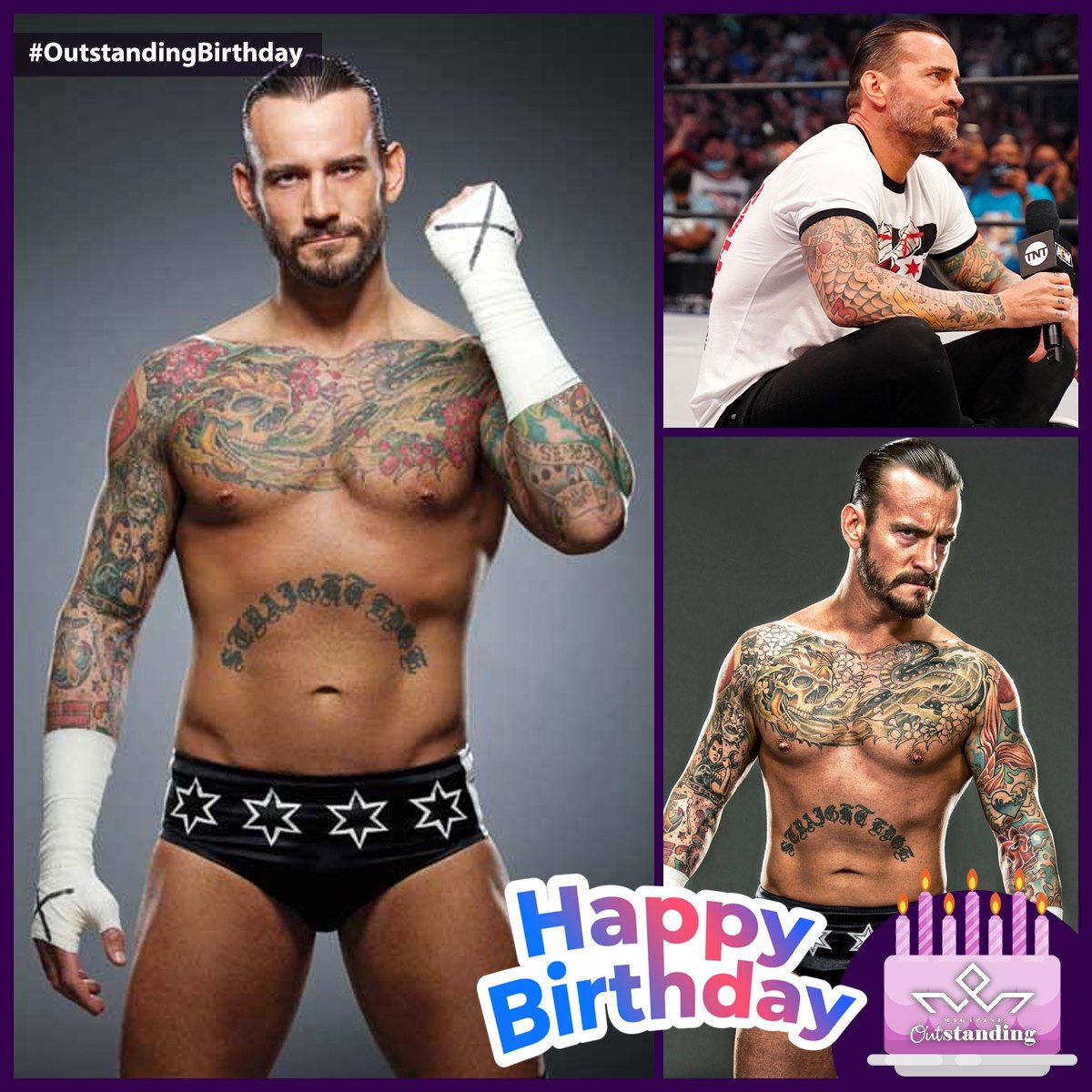 Outstandingmx's tweet image. ¡Feliz cumpleaños, CM Punk!
Luchador profesional estadounidense y ex peleador de artes marciales mixtas. 
#OutstandingBirthday #CMPunk #HappyBirthdayCMPunk #FelizCumpleaños #AEW #RAW #WWE #SmackDown