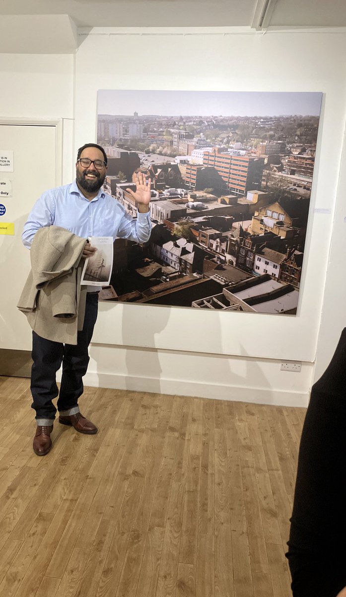 Absolutely superb launch of Upon The High Street exhibition - huge congratulations to Joshua Adkins &amp; Daniel Loveday for capturing the true spirit of Chatham Town Centre.

Amazing talent from two Medway artists.

On till Jan 13th

#ProudToBeMedway #LoyalAndTrue #ProudToBeChatham