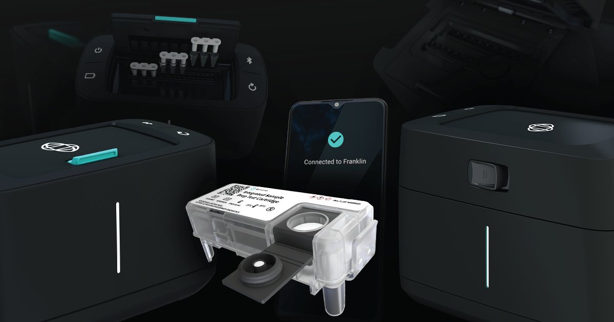 We needed a name worthy of our rugged, portable, and accurate thermocycler - built to help us solve the world’s most significant health challenges. Meet Franklin. Learn more:
bit.ly/46RiysI