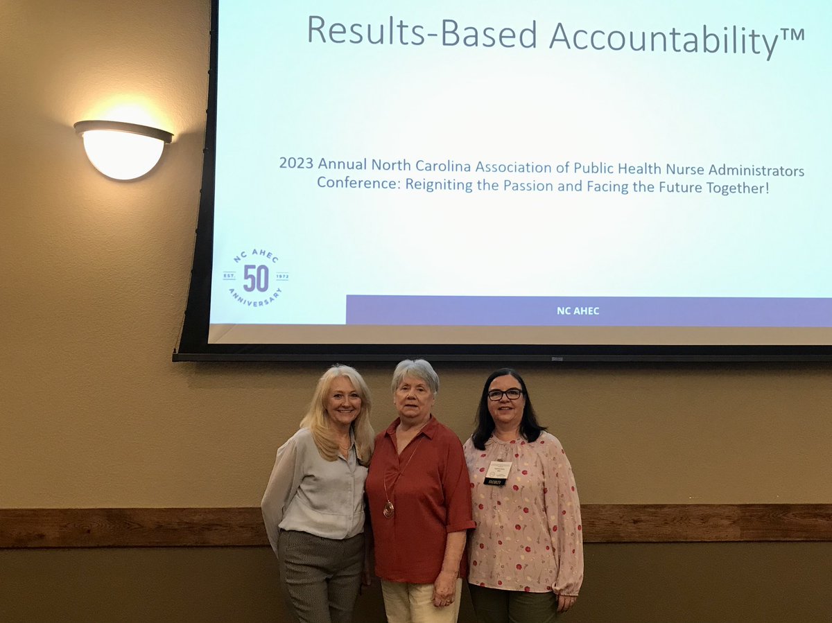 Kathryn Dail, Marcella Beam, Kimberly Schnitzler &amp; Gabriela Staley presenting Result-Based Accountabit RBA at the NC PHNA Conference! Thank you ladies fir your great work! <a href="/ncahec/">NC AHEC</a> <a href="/spahec/">South Piedmont AHEC</a> <a href="/jillheels/">Jill Forcina</a>