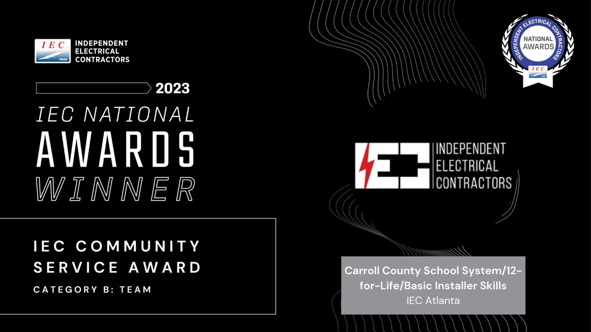 Huge congratulations to the remarkable winners of the IEC Achievement Awards! Your outstanding contributions have elevated the industry and left a lasting impact. Your hard work and dedication have truly set the standard. ⭐

View the winners at ieci.org/iec-events/awa…
