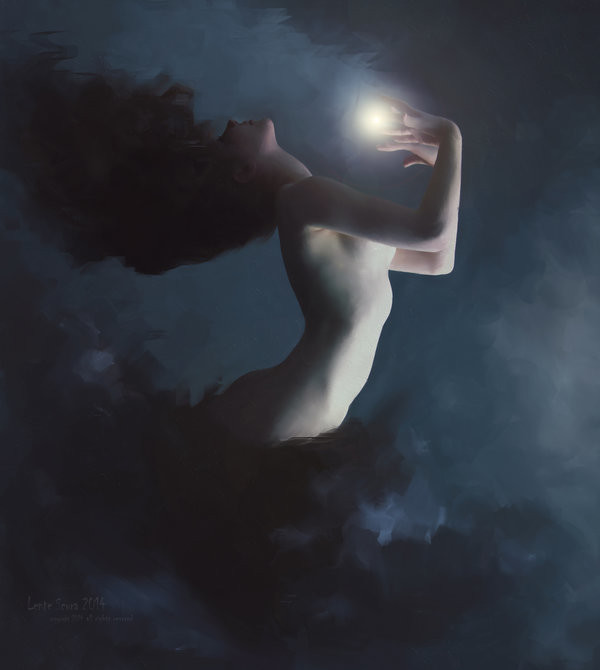 solisolsoli's tweet image. La Regina della Luce della Luna by Lente Scura