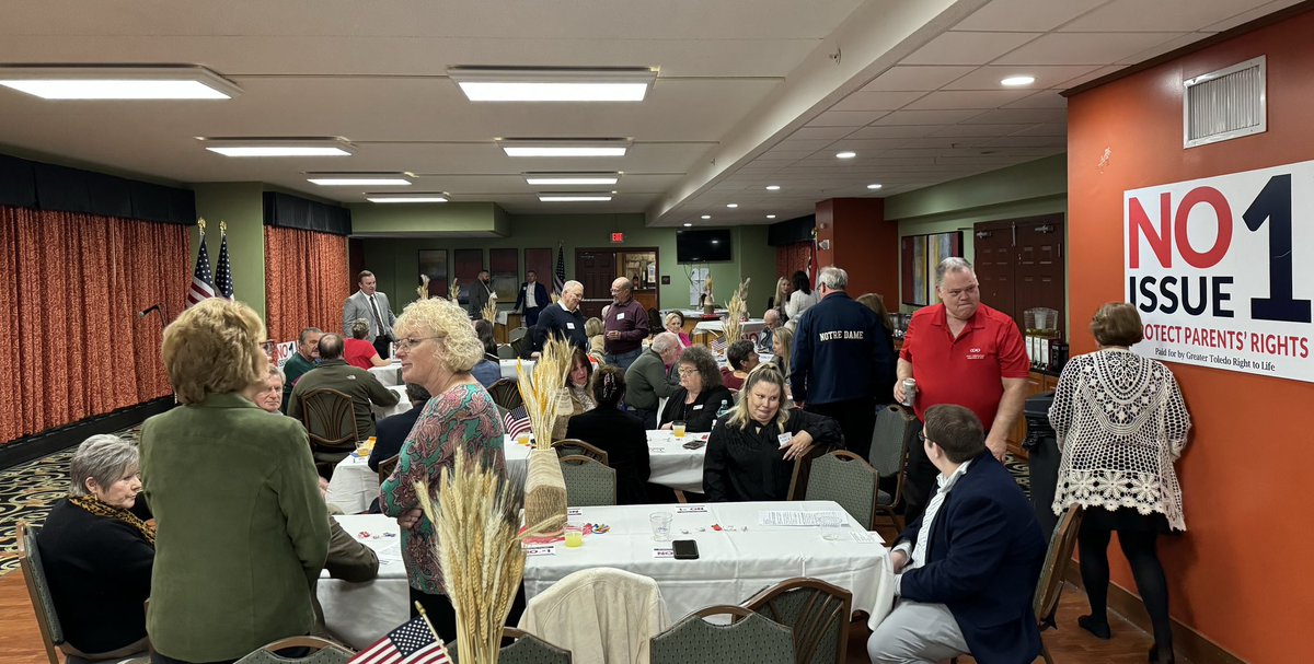 theresagavarone's tweet image. I was happy to attend the Protect Women Ohio event earlier this week in Sandusky!

Issue 1 would have disastrous effects on women and children in our state by allowing painful, late-term abortions to be written into our state constitution! If Issue 1 were to pass, Ohio would be…