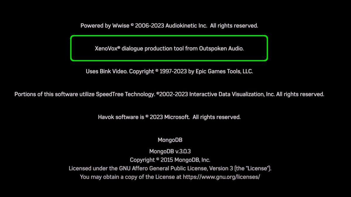 OutspokenAudio's tweet photo. Congratulations Insomniac Games!
XenoVox is the tool of choice for this award winning dialogue team - so proud to see XenoVox credited.

Does your team need a better VO production platform? https://t.co/c13b4ugzP7

#gameaudio #voiceover #castingcall #outspokenaudio #xenovox https://t.co/qPgxKbHTBl