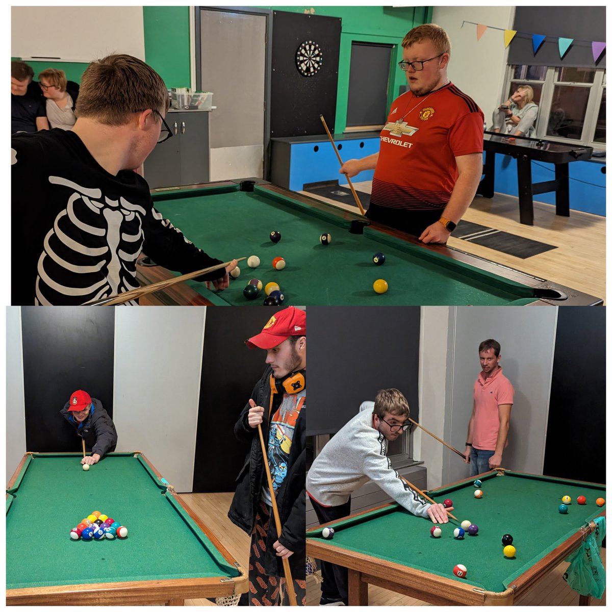 DerwenBen's tweet photo. Pool tournament in the SU tonight! A great way to sign off for half term! Well done all! @SteveE_Derwen @DerwenCollege https://t.co/08ykWJ5HfH