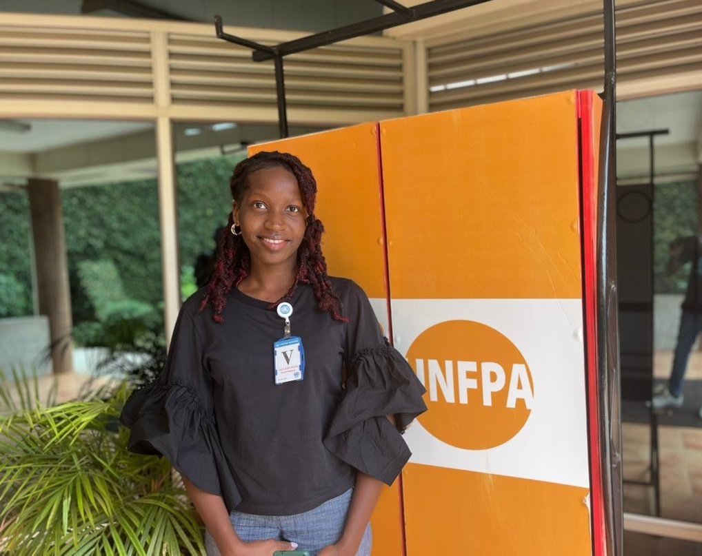 angel_Babirye1's tweet photo. I am honored to announce that I have been chosen a Regional Coordinator during the welcome of new members to the @afriyan_uganda community at the @UNFPA offices. I was representing @UsforGirls1 &amp; I'm very excited about the pivotal role we will play in  propelling SRHR forward. https://t.co/i6oBpNRxZo