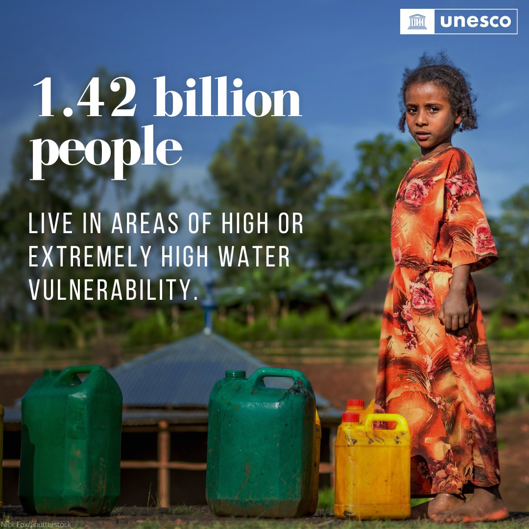 Clean water is a human right, not a privilege. 

Yet worldwide, 2 billion people still lack access to safe drinking water. We need greater efforts to guarantee affordable, accessible & safe water for all.

More in the #WorldWaterReport: on.unesco.org/WorldWaterRepo…