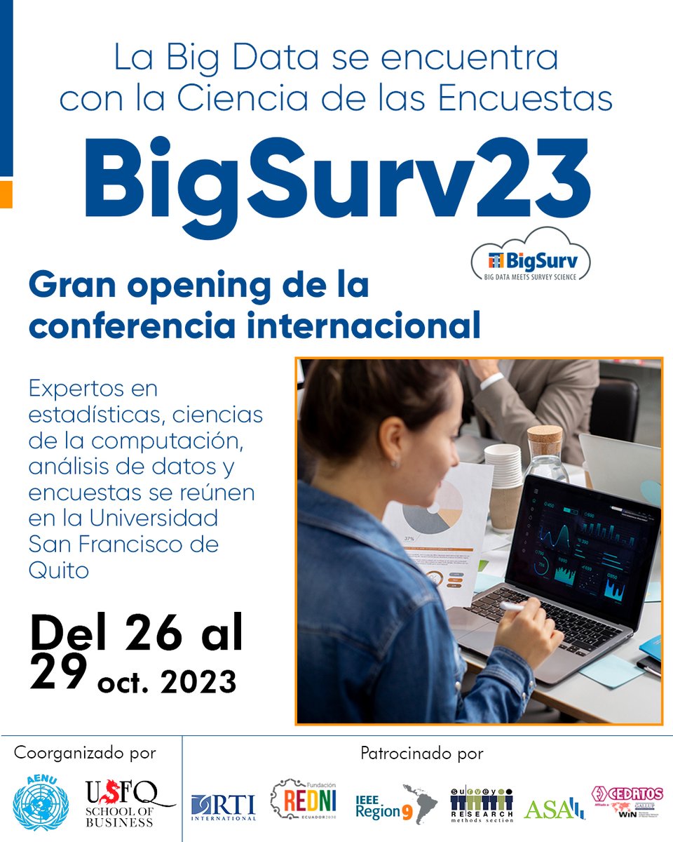 Big Data + Survey Science Conferences tweet media
