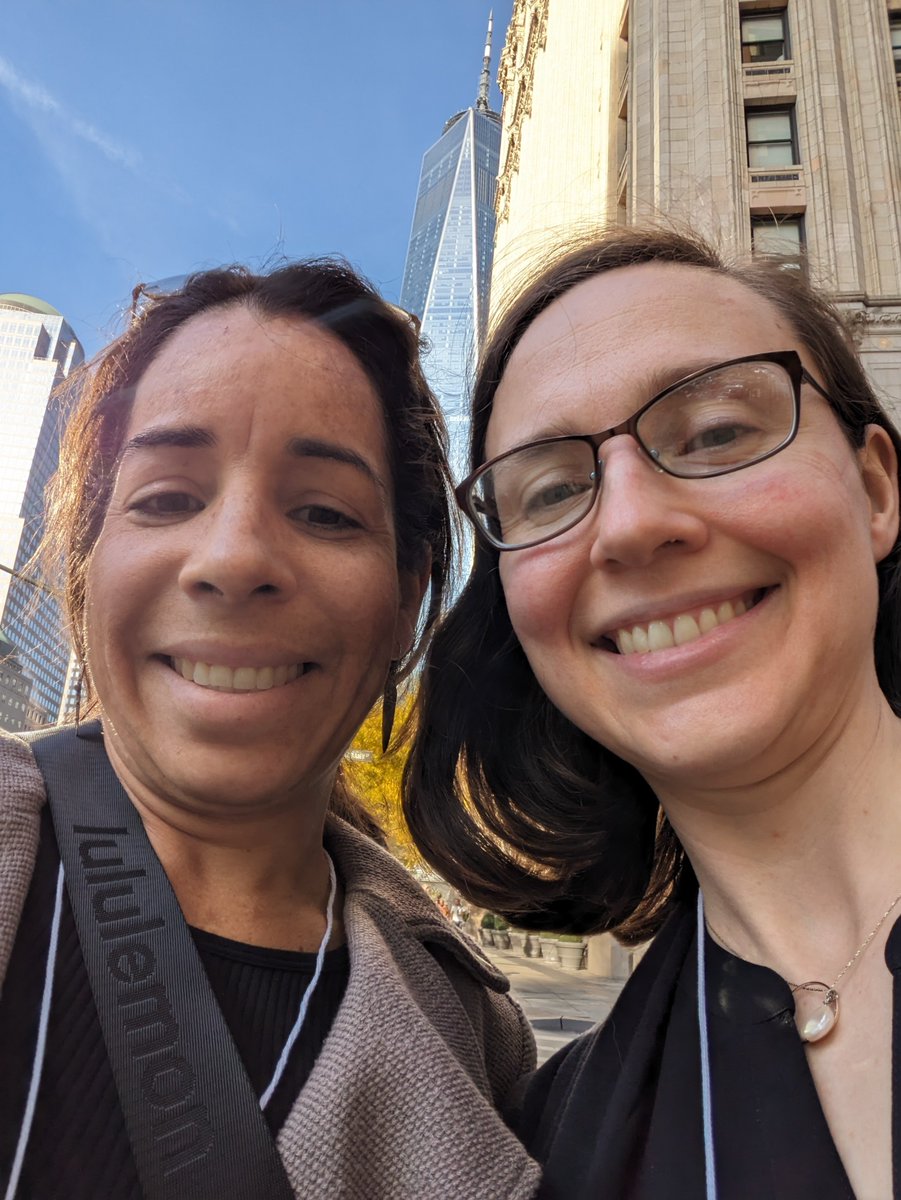 Enjoying the beautiful weather in #NYC today during LRA #ForumForDiscovery coffee break ☕💜 @RunZaidaGisela @tcelltracker @UMassLupus