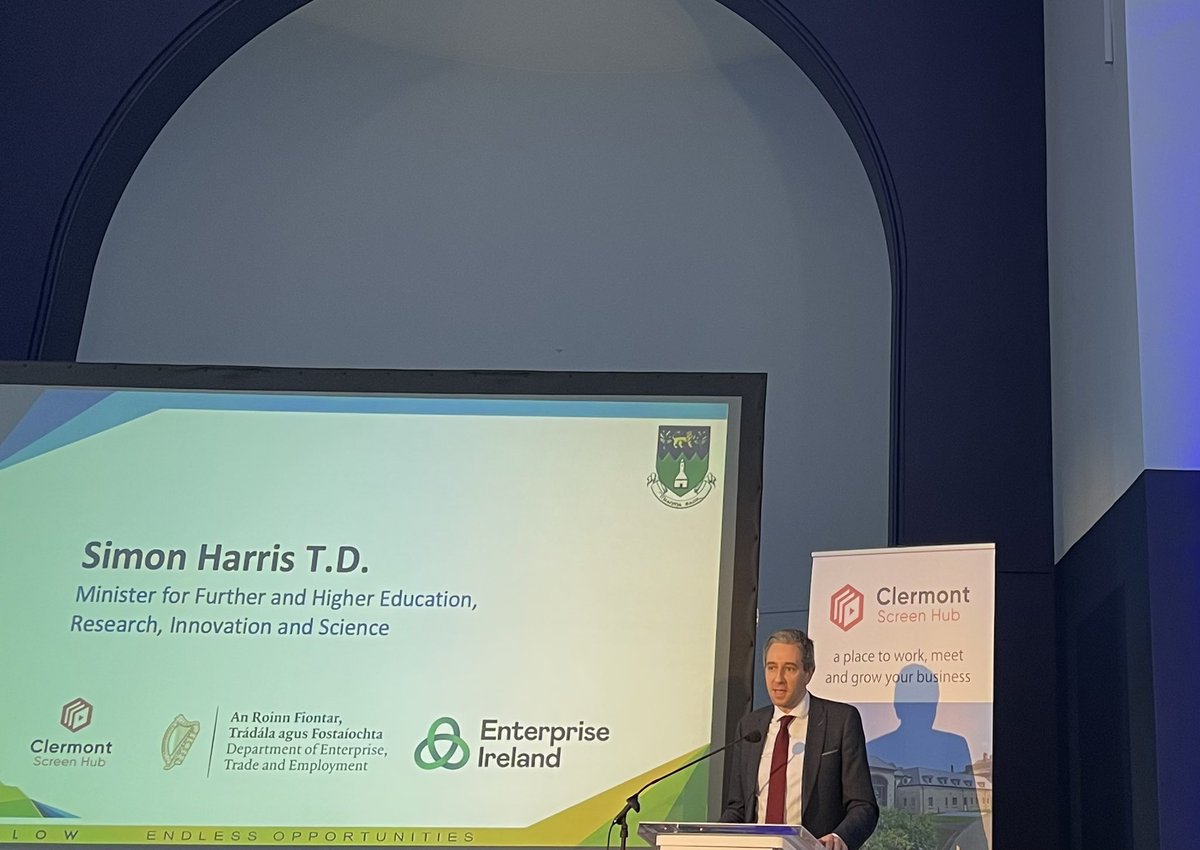 anniedoona's tweet image. #ScreenHub @simoncoveney @SimonHarrisTD @ScreenIreland @VogueBD @screenproducers @animationirel Great opening of the Wicklow ScreenHub at Clermont Centre today a real addition to the thriving film industry in Wicklow