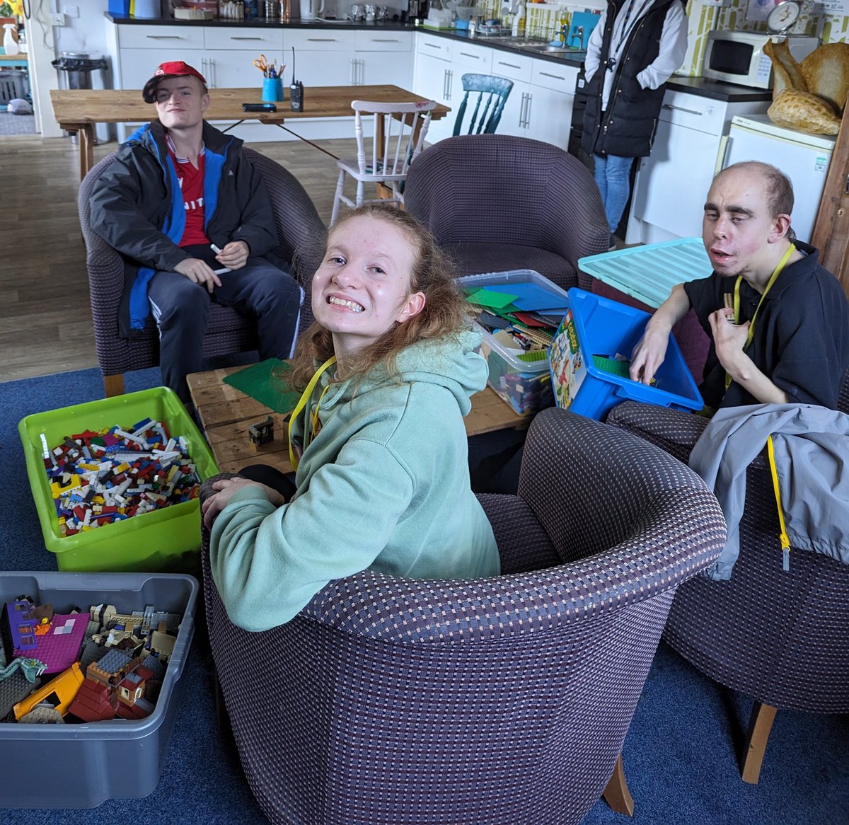 It was Bronze group's first skill session today with their chosen skill, LEGO! LEGO can be beneficial for our students in so many ways and we have something big planned to build! Watch this space! @SteveE_Derwen @DofE @DerwenCollege