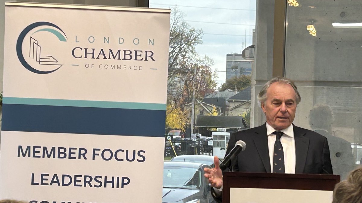 CEO ⁦<a href="/GFHenderson/">GrahamflHenderson.bsky.social</a>⁩ of the ⁦<a href="/LdnOntChamber/">London Chamber of Commerce</a>⁩ kicks off our 166th Annual General Meeting. #ldnont #agm