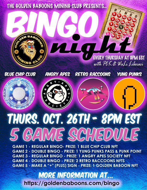 Golden Baboons & Rascals tweet media