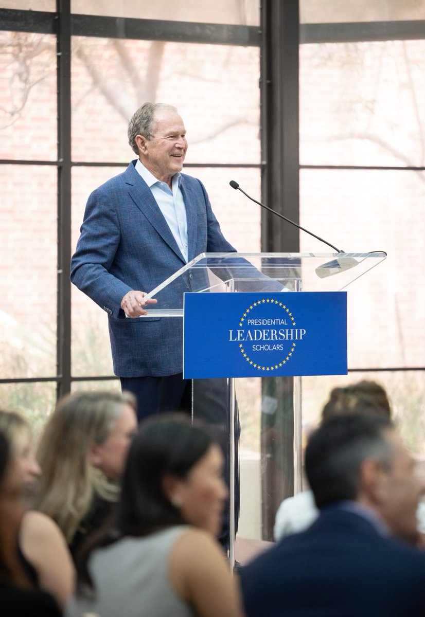 “In order to heal division, there has to be empathy. And that’s the wonderful thing about the Presidential Leadership Scholars.” – President George W. Bush #PLSAlumniReunion