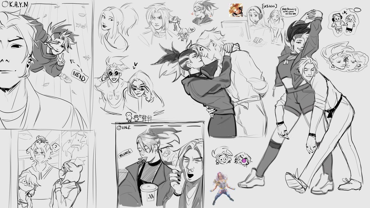 NIGHT TIME WITH MA GIRLFRIEND 😈 #Akali #Kayn #HeartSteel #KDA