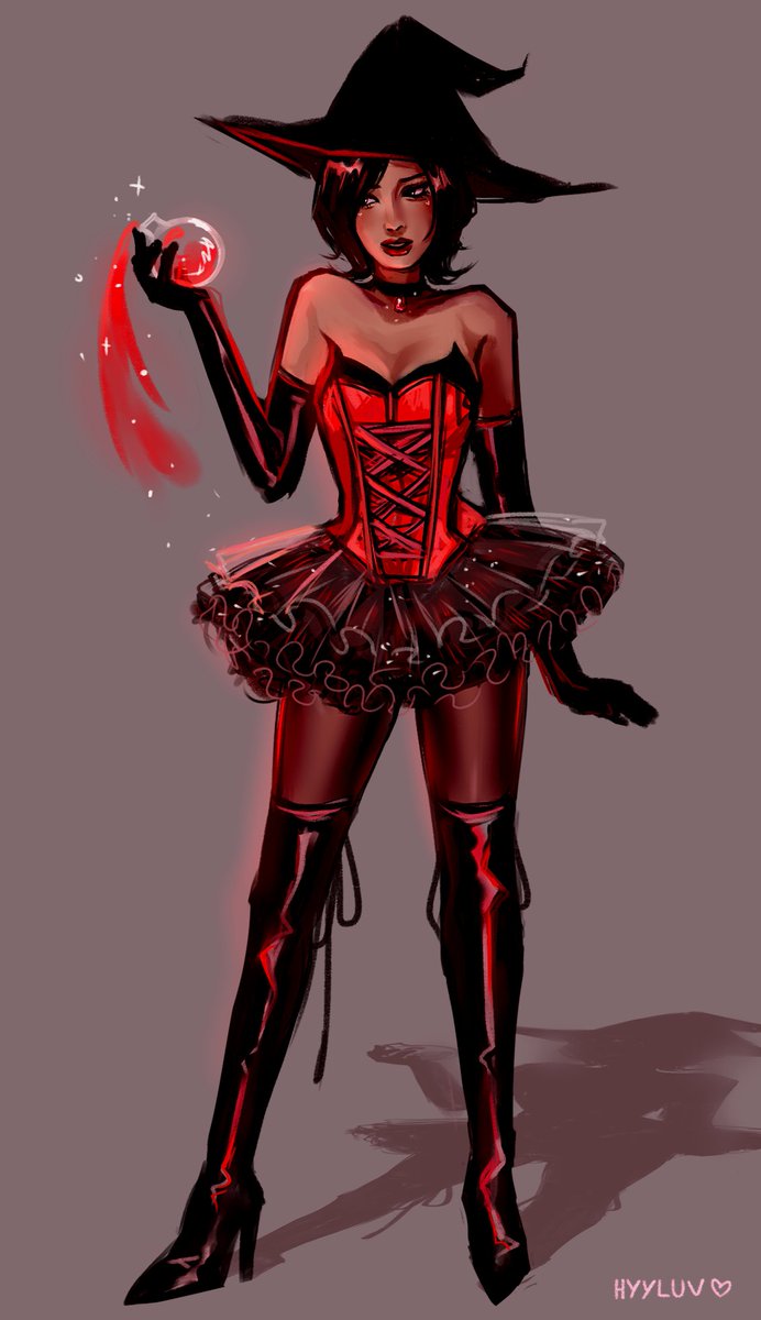 hyyluv's tweet photo. Witch Ada sketch 🗡️🩸

#AdaWong #REBHFun #ResidentEvil https://t.co/3FQfv6P5Ql