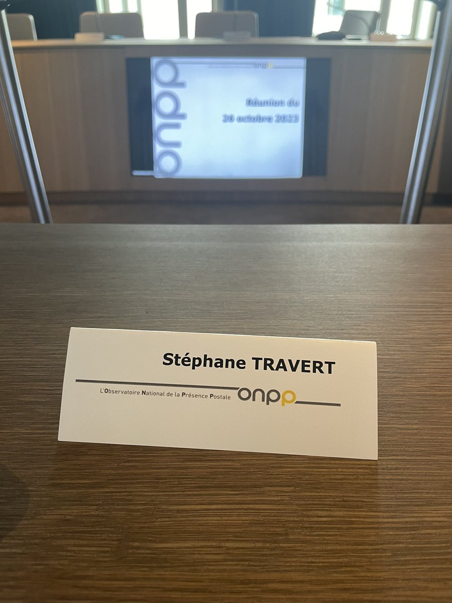 StTRAVERT's tweet photo. #Paris 23èmes rencontres des Présidents de #CDPPT -Commissions Départementales de Présence Postale. En tant que Président de l’ONPP -Observatoire National de la Présence Postale - j’ai tenu à rappeler le rôle essentiel de la mission de proximité et de service public de la Poste. https://t.co/ZftBRW37DI