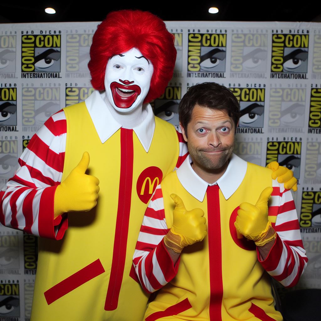 brockc85's tweet photo. Out and about with @mishacollins #Supernatural #spn #castiel https://t.co/65K2ZU8MGk