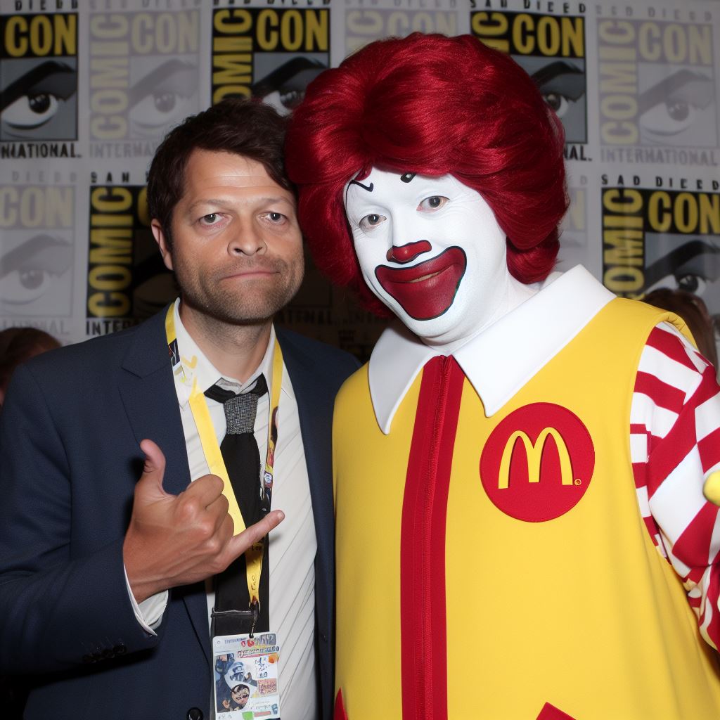 brockc85's tweet photo. Out and about with @mishacollins #Supernatural #spn #castiel https://t.co/65K2ZU8MGk