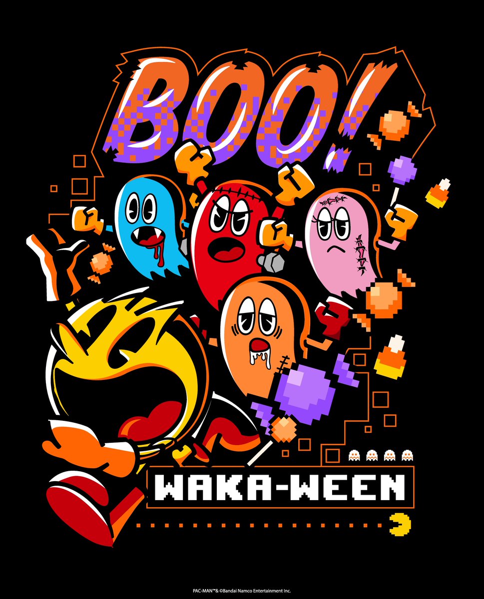 Waka-ween is almost here, that means ghosts are out! Remember to chase them - but make it festive! 🎃