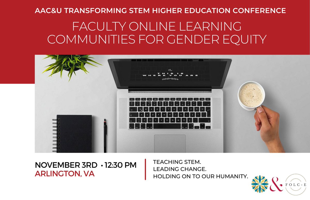 Enjoy lunch w/ the <a href="/folc_e/">FOLC-E</a> group &amp; learn how they're fostering gender inclusivity through their #virtual learning communities. Be a part of the conversation on promoting #EquityInEducation during #AACUSTEM. ow.ly/tI4C50PBzuZ #HigherEd #STEMEducation #STEMReform #WeArePKAL