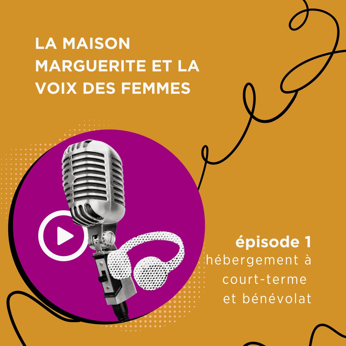 Le jour « J » : c’est demain! Le premier épisode de notre Balado LA MAISON MARGUERITE ET LA VOIX DES FEMMES sera disponible sur notre chaîne YouTube et notre compte Spotify!