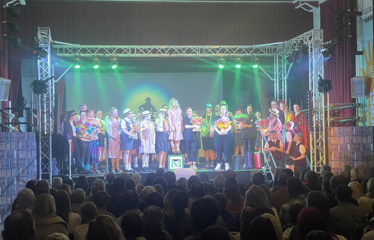 Wow! 😮 

What an incredible performance of Matilda the wonderful ⁦<a href="/rivimusic/">Rivi Music</a>⁩ and ⁦<a href="/RBHSdrama/">RBHS Drama</a>⁩ students and staff ⁦<a href="/RBHSBolton/">Rivington & Blackrod High School</a>⁩ have put on throughout this week!! 🤩 

Massive thanks and congratulations to all the cast and crew!! 👏 👏 👏