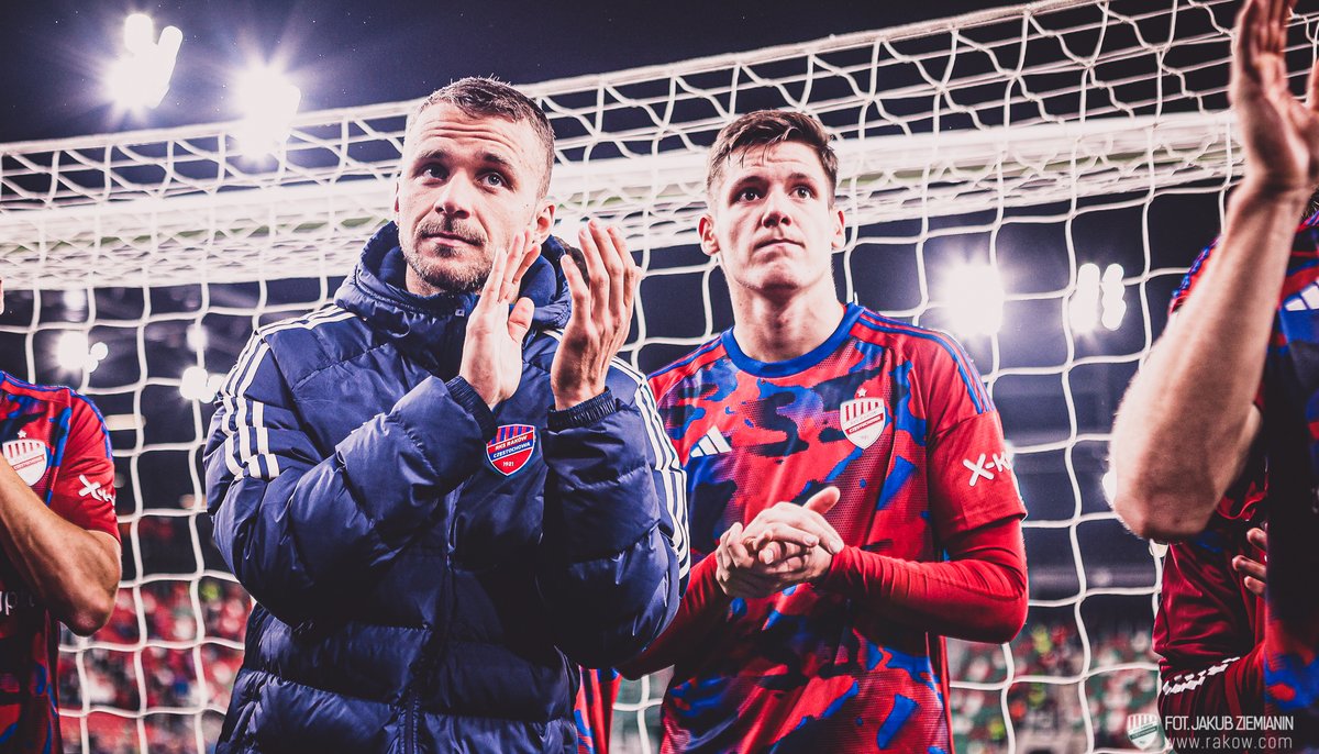 Rakow1921's tweet photo. Medaliki, dzięki za walkę! 👏

Dziś notujemy pierwszy punkt w Lidze Europy, a od jutra zaczynamy niedzielną misję "Widzew" ✊

#RCZSCP | #UEL https://t.co/KCgcvWctWS