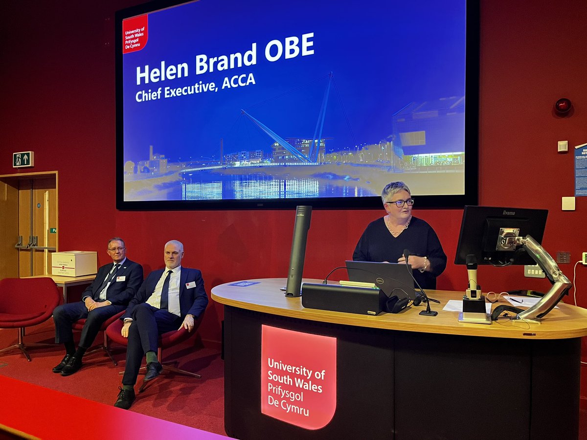 TheCottam's tweet photo. Thoroughly enjoyed joining friends and former colleagues @ACCA_UK @ACCAWales @USW_ACCA to celebrate 50 years of delivering #ACCA qualification @UniSouthWales.  So good to catch up-up with everyone this evening! https://t.co/Urt3zF7tWG