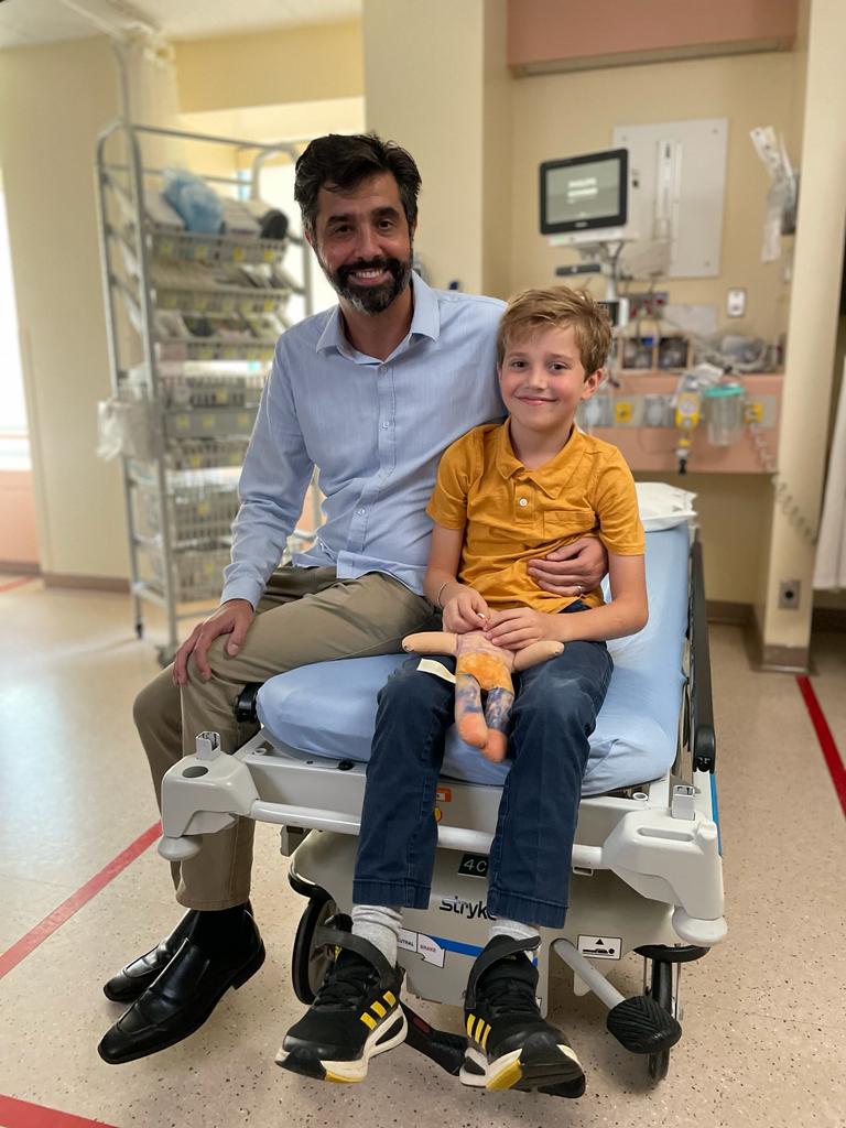 sickkids's tweet photo. Atley's heart raced faster than any child's should - sometimes hitting a dangerous 300 beats per minute. It was at SickKids that his life took a turn, not just for him, but for his entire family. 🏥❤️ #SKHealTheFuture #SickKidsVS https://t.co/42mwKOoWls
