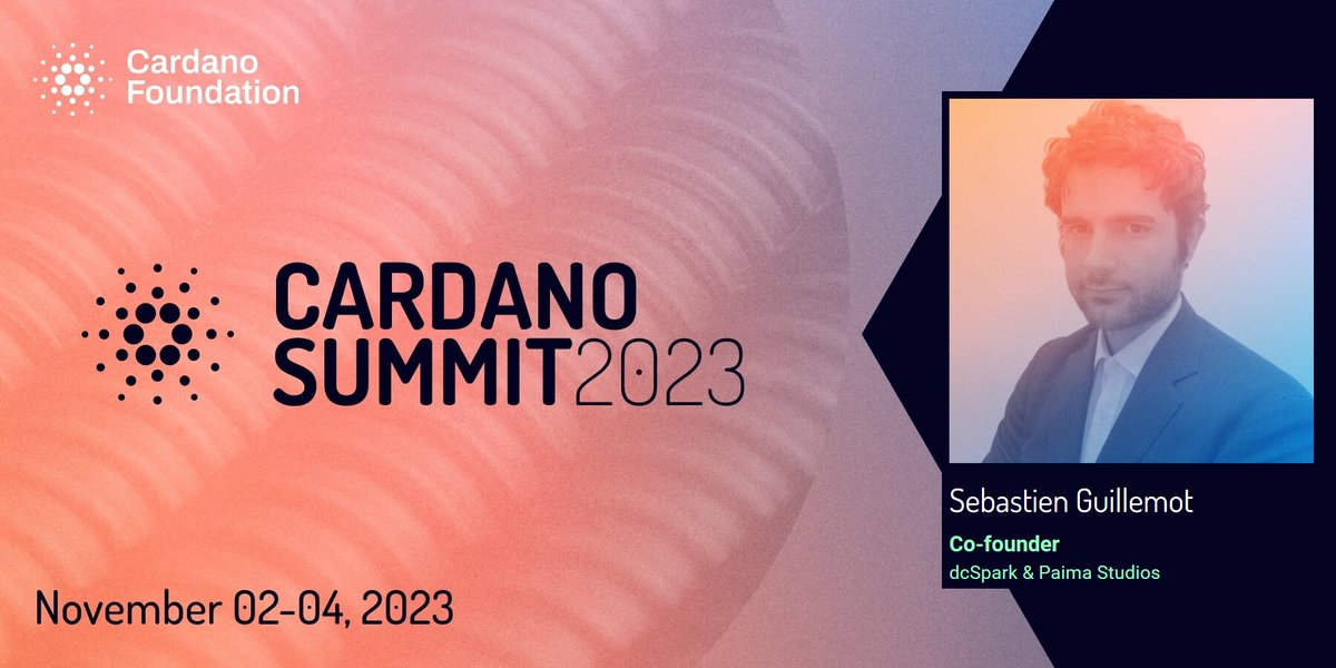 Sebastien Guillemot (@sebastiengllmt) on Twitter photo 📢Come join the Paima workshop during the Cardano Summit
I'll show how you can use Paima Engine (<a href="/PaimaStudios/">Paima Studios</a>) to
- build an onchain game for your CNFT
- connect your Cardano stake pool to onchain games
and more! 📢Come join the Paima workshop during the Cardano Summit
I'll show how you can use Paima Engine (<a href="/PaimaStudios/">Paima Studios</a>) to
- build an onchain game for your CNFT
- connect your Cardano stake pool to onchain games
and more!