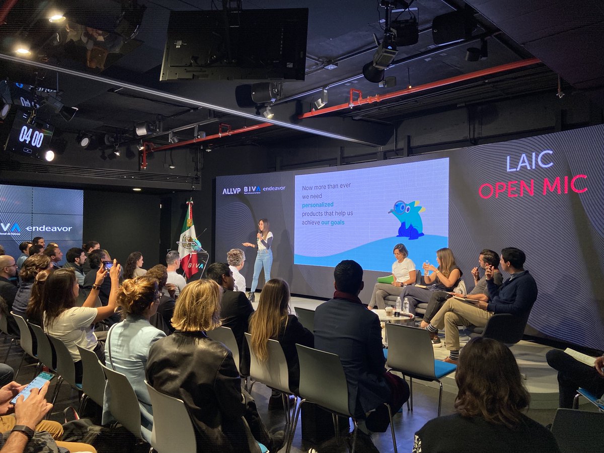 h1_copilot's tweet image. LAIC Open Mic ayer fué un éxito! 🎤

Aprendimos sobre casos de uso únicos para la IA generativa, retos de negocio para las startups y tips para pulir un pitch. 

Gracias a nuestros partners por el apoyo y a todxs los que asistieron!

Nos vemos en el próximo! 

#MexicoTechWeek