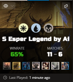 Tier 1 (Last) Round 3: Trying up to 18 wins or 6 losses. mtgsearch.it/archetypes/sta…