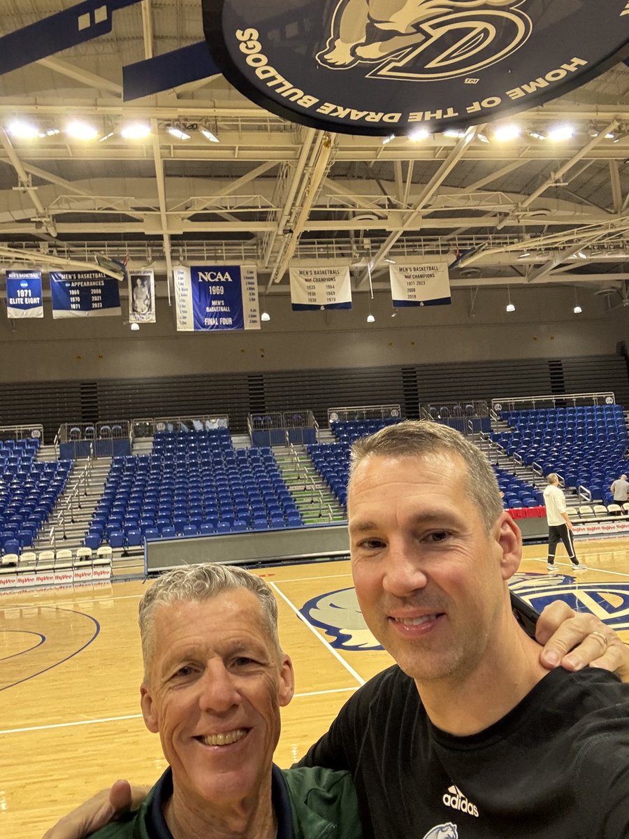 My guy Art Furman stopped by practice today. It was great catching up with you about our BGSU days.