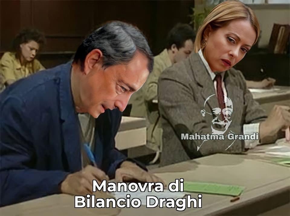 #Draghi #governodiincapaci #GiorgiaMeloni #26ottobre #mahatmagrandi