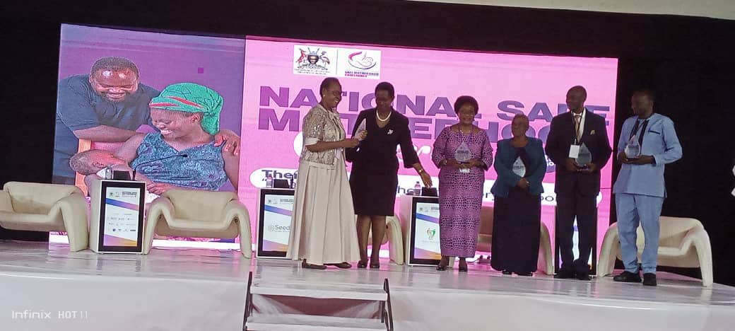 Congratulations on your award win of a #lifetimeAchiever at the recently concluded  #Safemotherhoodconference. It’s a testament to your unwavering commitment to improving #MaternalNewbornHealth  in Uganda.Its an honor to know someone so deserving. Keep shining #MyMentor.