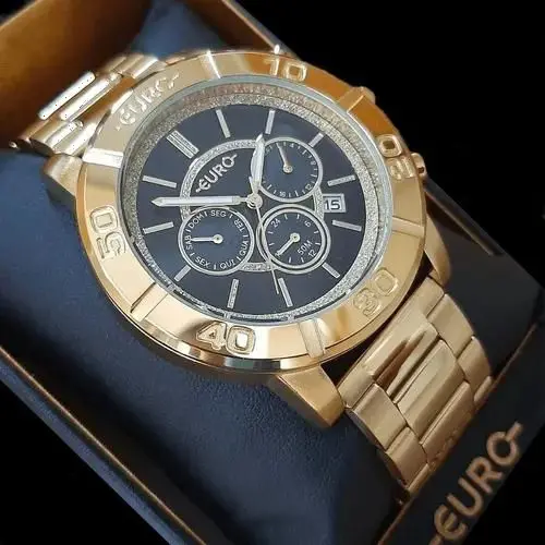 Relógio Euro Feminino Delux Dourado – EUJP25AI/4P