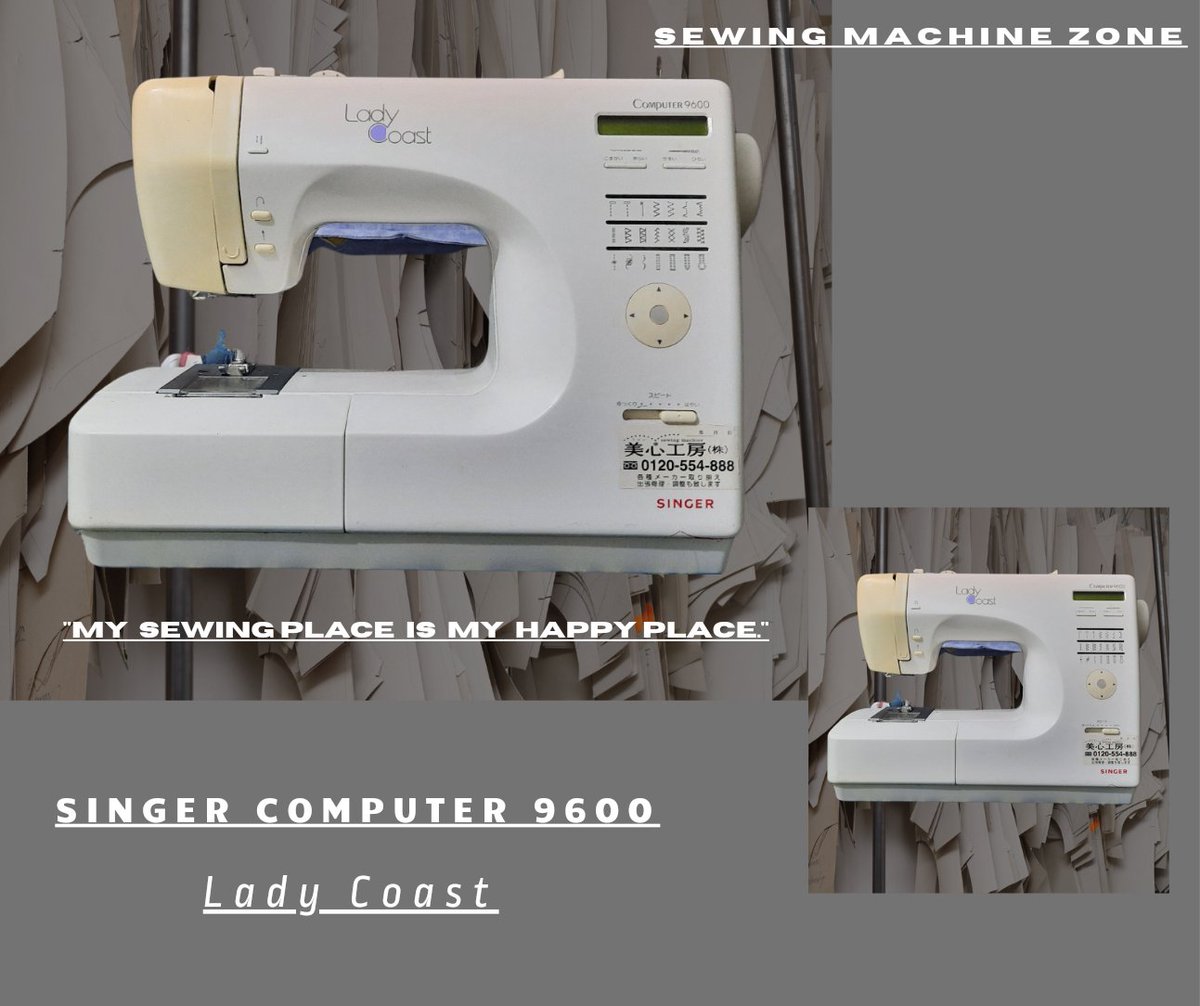 sewmachinezone's tweet image. Singer Computer Model 9600 Sewing Machine
It can did:
👉🏻Simple Stitching
👉🏼Peko
👉🏻Kaaj
👉🏼Overlock
👉🏻Zigzag
👉🏼Embriodery Design
Available for sale with 110 adopter delivery all over in pakistan.
#singer9600 #singermachine #sewingmachinezone #Sewing #sew #repair #TwitterX #viral
