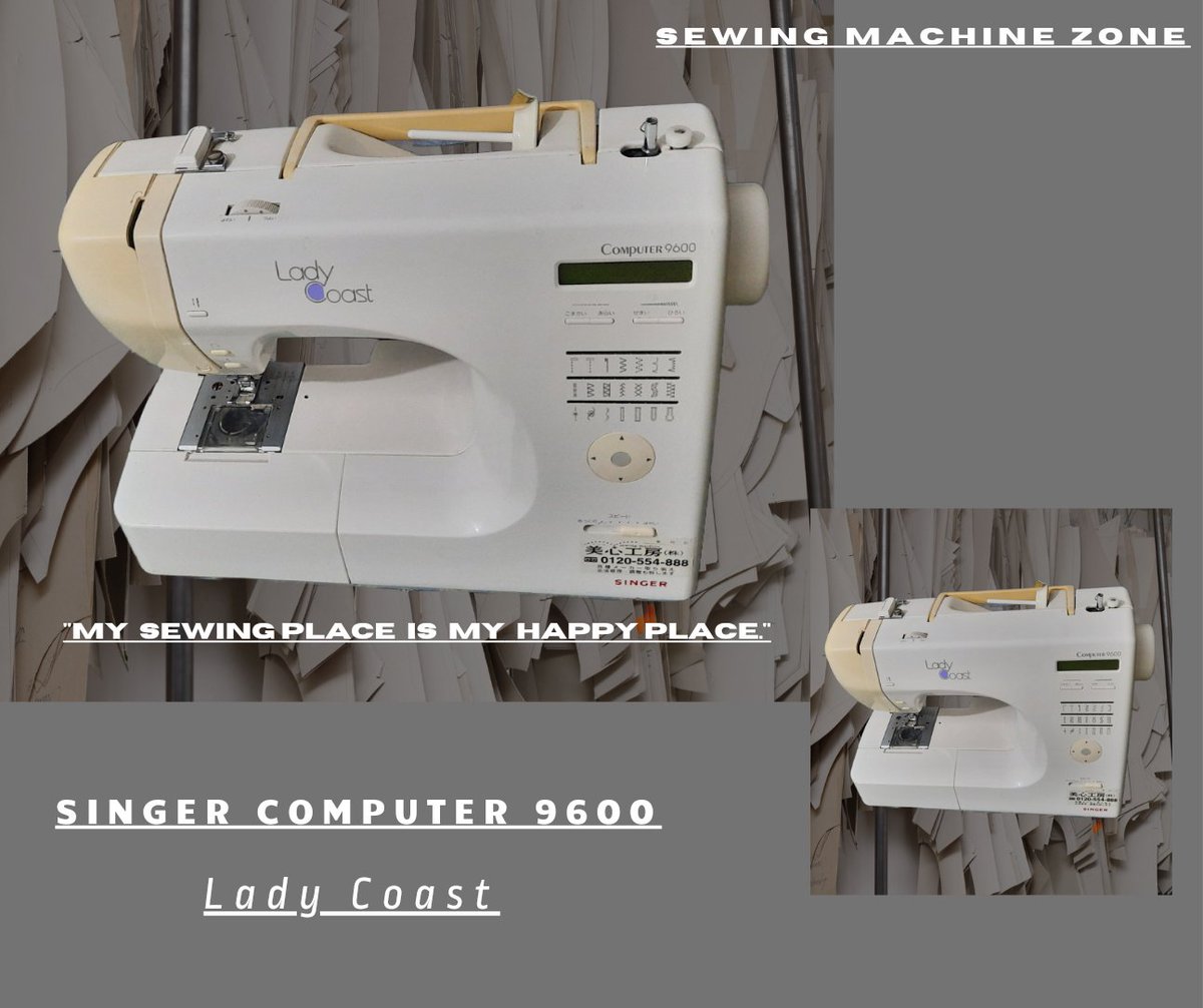 sewmachinezone's tweet image. Singer Computer Model 9600 Sewing Machine
It can did:
👉🏻Simple Stitching
👉🏼Peko
👉🏻Kaaj
👉🏼Overlock
👉🏻Zigzag
👉🏼Embriodery Design
Available for sale with 110 adopter delivery all over in pakistan.
#singer9600 #singermachine #sewingmachinezone #Sewing #sew #repair #TwitterX #viral