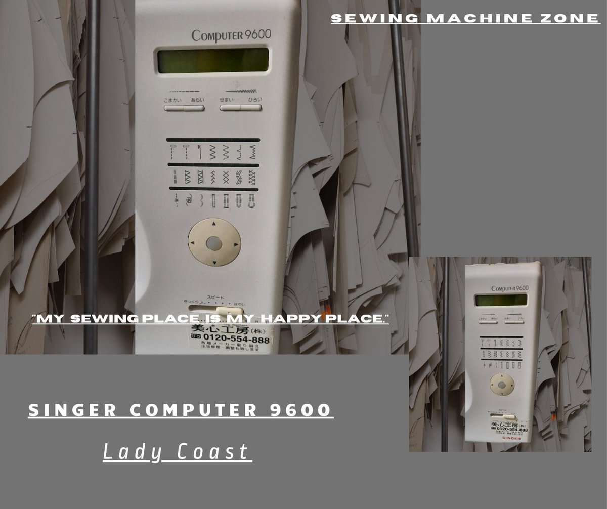 sewmachinezone's tweet image. Singer Computer Model 9600 Sewing Machine
It can did:
👉🏻Simple Stitching
👉🏼Peko
👉🏻Kaaj
👉🏼Overlock
👉🏻Zigzag
👉🏼Embriodery Design
Available for sale with 110 adopter delivery all over in pakistan.
#singer9600 #singermachine #sewingmachinezone #Sewing #sew #repair #TwitterX #viral