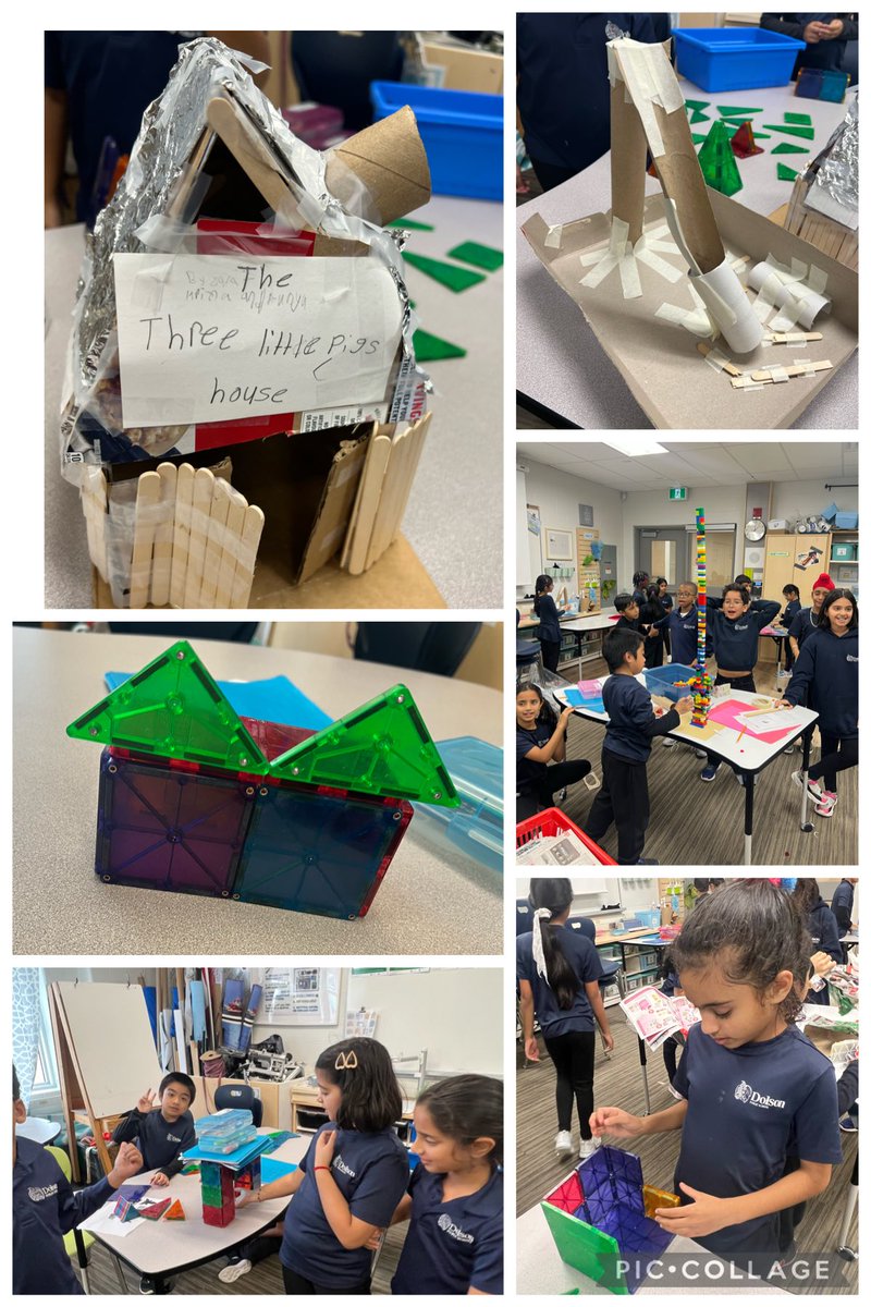 Ms Najeeb’s class wrapped up the Science unit with STEM activities #understanding Structures and Mechanism#through the use of culturally representative Indigenous (Aboriginal) stories@DolsonPublicSchool