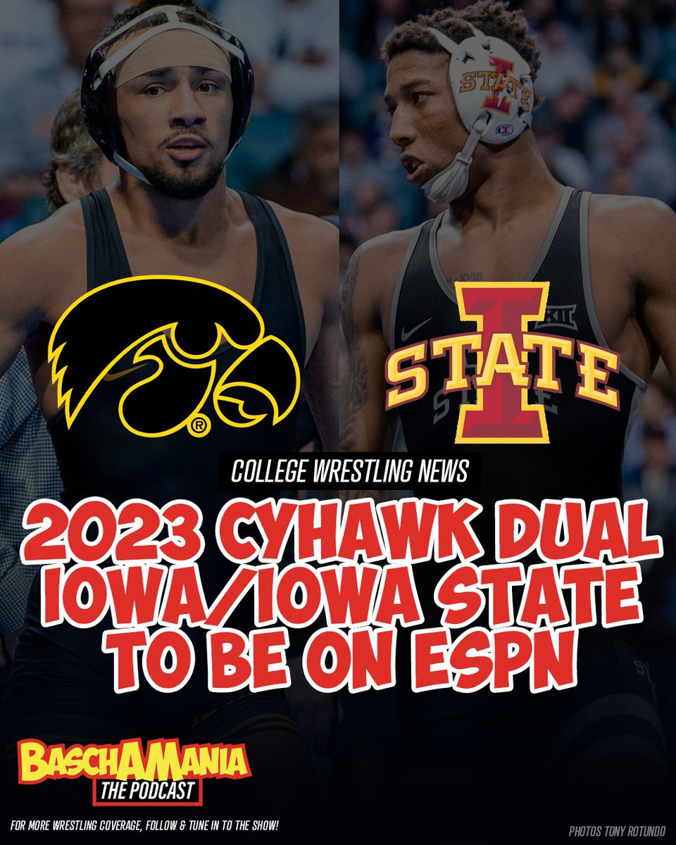 JustinJBasch's tweet photo. One month from today: Iowa vs Iowa State live on ESPN! https://t.co/vKShFeCfEr