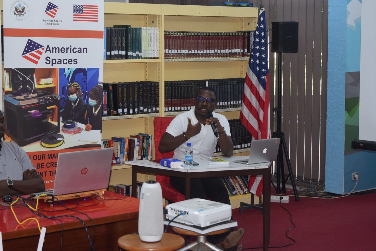 American Corner Yamoussoukro @INP-HB tweet media