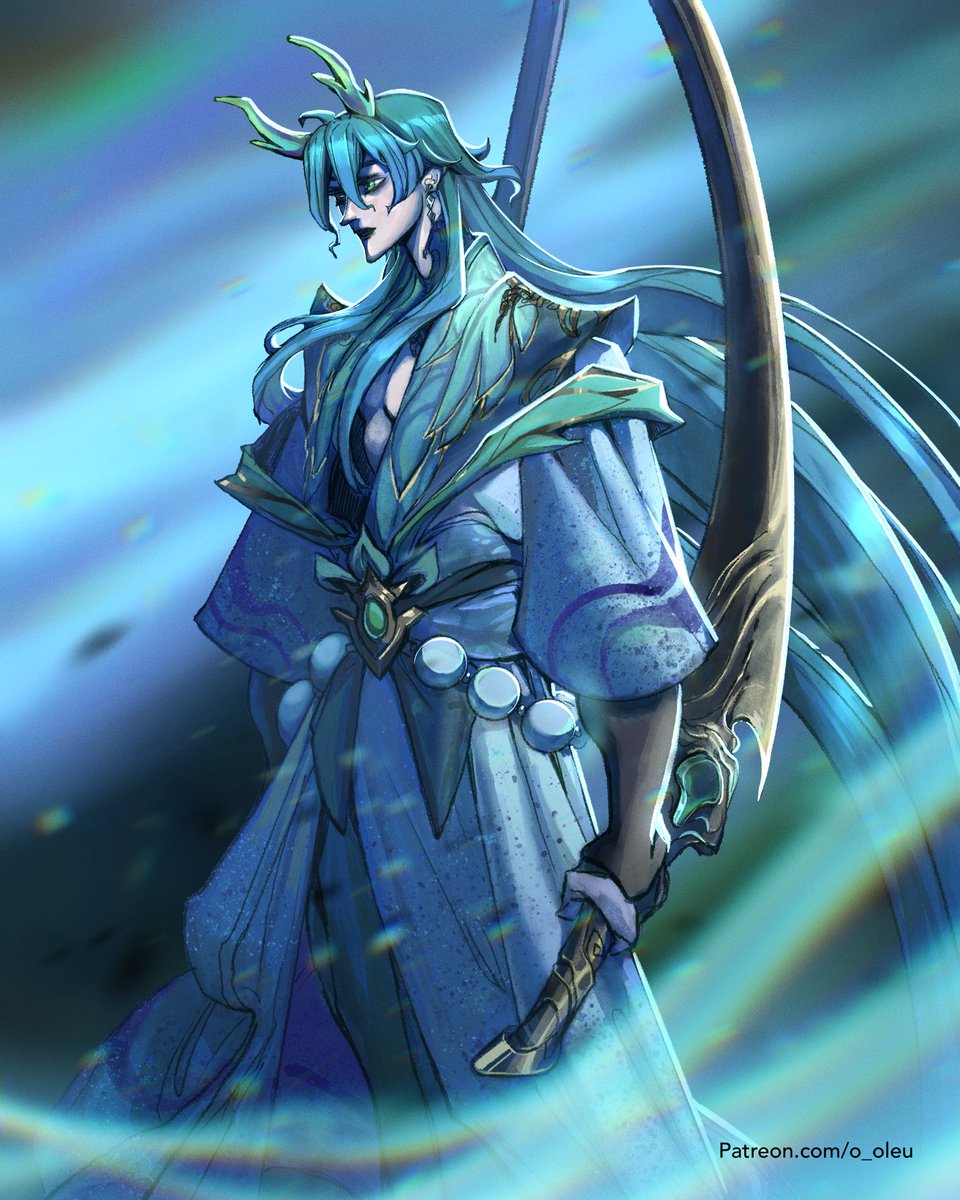 o_oleu's tweet photo. Day 26 of skintober! “The hidden dragon” - Inmortal Journey Yone. https://t.co/3ZA79cdAsR