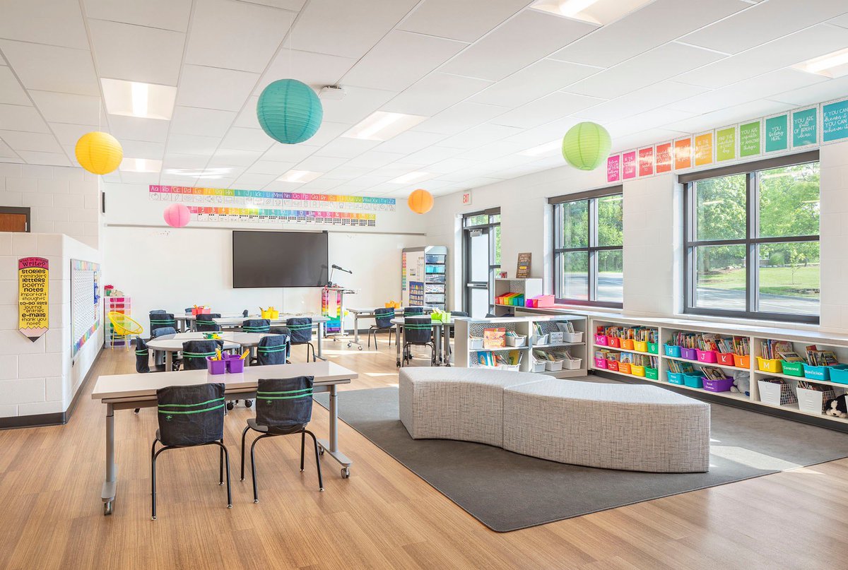 Check out some of the new and innovative spaces in our elementary schools made possible by the $147 million referendum Barrington area voters approved in 2020! #Build220 🛠️🚧
