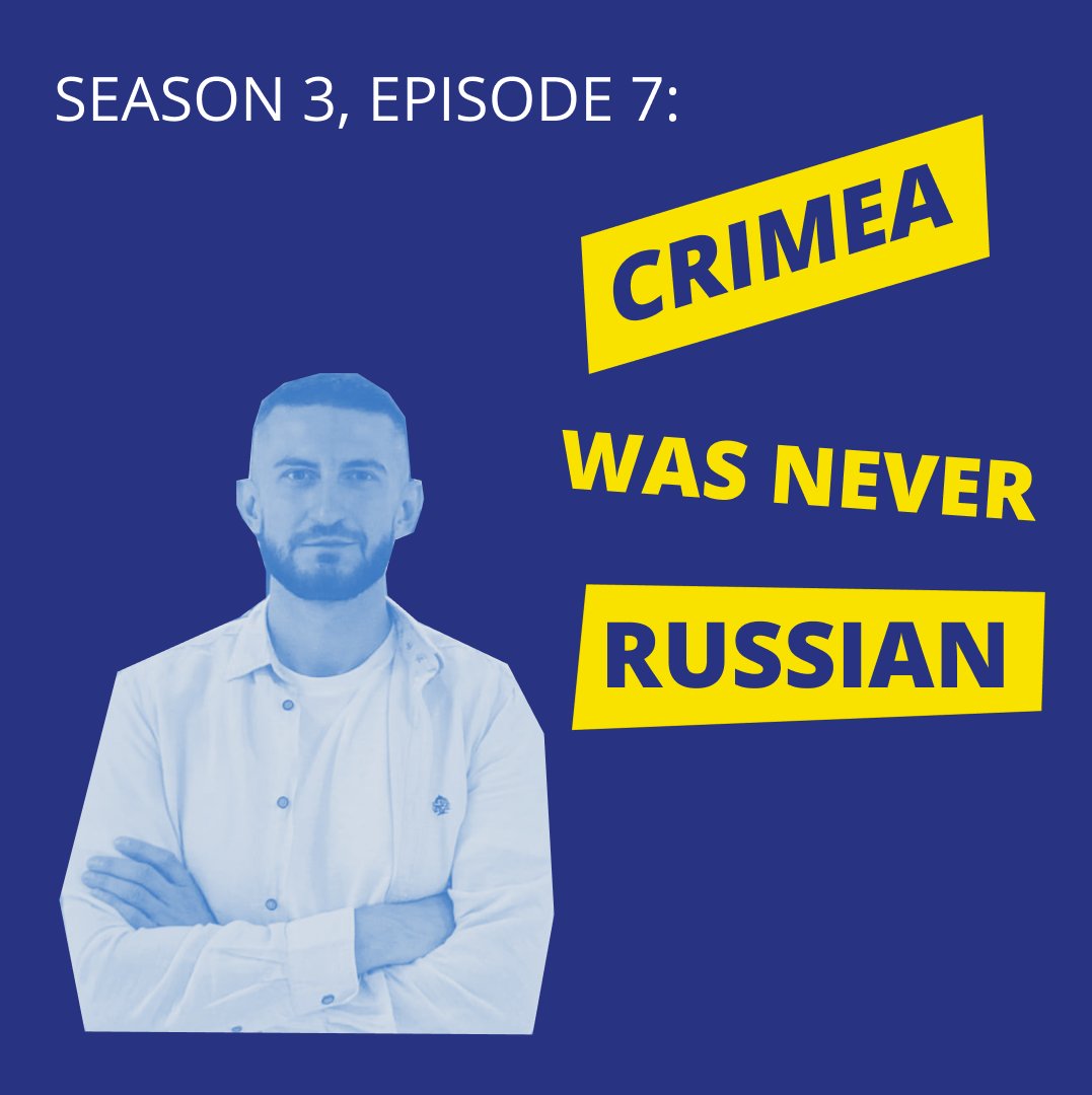 ukrainianspaces's tweet photo. Season 3, Episode 7: Crimea Was Never Russian with @alimqirim 

listen here: https://t.co/eUj7F9K752 https://t.co/QRrB2Nv13A