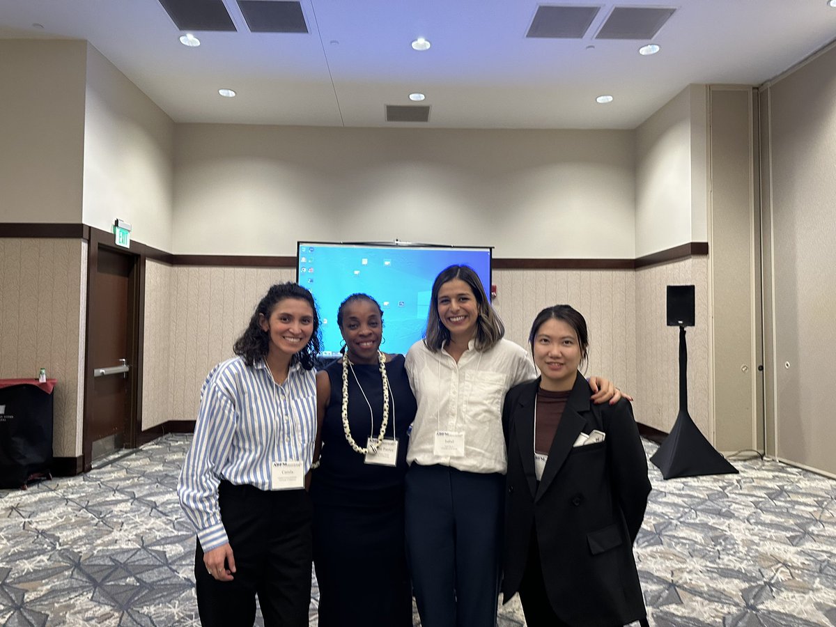 IURIF (@iurif_umn) on Twitter photo Shattering glass ceilings, one conference at a time. Proud to be part of the <a href="/HHHSchool/">Humphrey School</a> team representing at #ABFM2023. Featuring former visitor scholar Jie Tan. Our strength and brilliance know no bounds! 💼✨ #WOCInAcademia
<a href="/Camifonsa/">Camila Fonseca</a> <a href="/andreasky88/">Isabel Marsh</a> Patrice Quispe Shattering glass ceilings, one conference at a time. Proud to be part of the <a href="/HHHSchool/">Humphrey School</a> team representing at #ABFM2023. Featuring former visitor scholar Jie Tan. Our strength and brilliance know no bounds! 💼✨ #WOCInAcademia
<a href="/Camifonsa/">Camila Fonseca</a> <a href="/andreasky88/">Isabel Marsh</a> Patrice Quispe