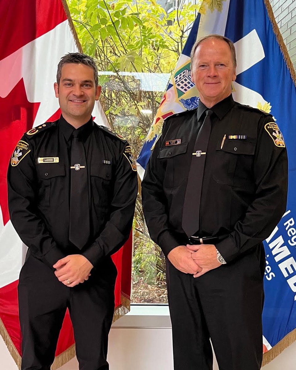 PRPS_Chief's tweet photo. Kyle has worn many hats at our service: Paramedic, Superintendent, Professional Standards Advisor, H&amp;S Rep.   Today he can add Divisional Commander (A) to that list.   Happy first day on the job Commander Johansen! https://t.co/KQ8paT2aWM